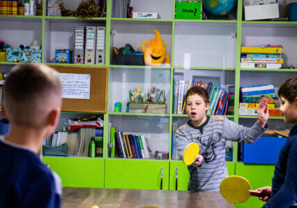 Kinderen in Moldavië