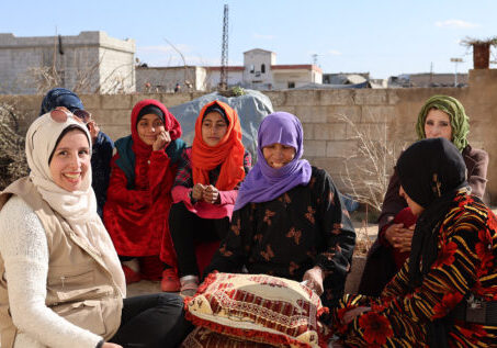 Vrouwen uit Syrië. Een tijdlijn van het conflict in Syrie